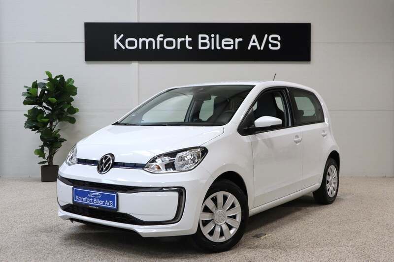 Hvid Brugt 2021 VW e-up! Hatchback | 94.900 kr. (God pris) - Billede 1/4