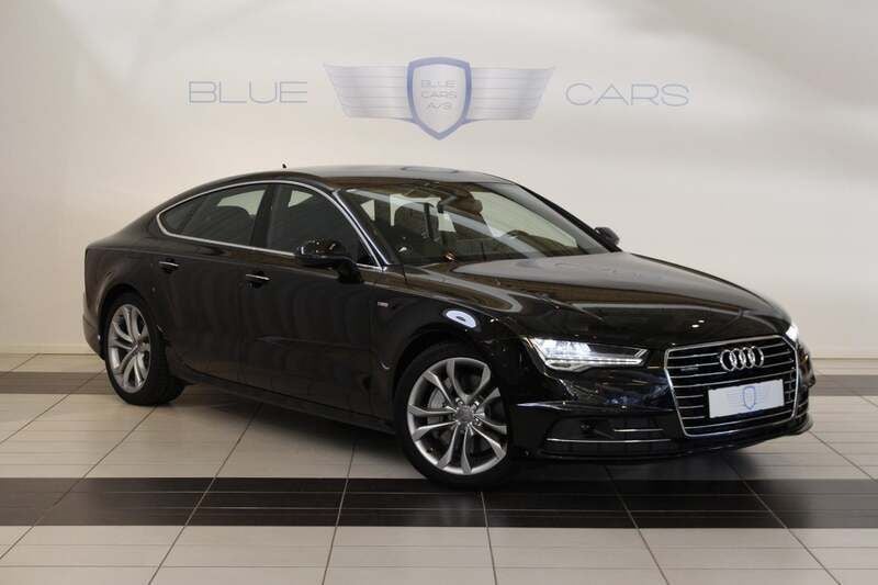 Brunmetal Brugt 2014 Audi A7 Sportback S-Line Hatchback | 150.000 kr. - Billede 1/4