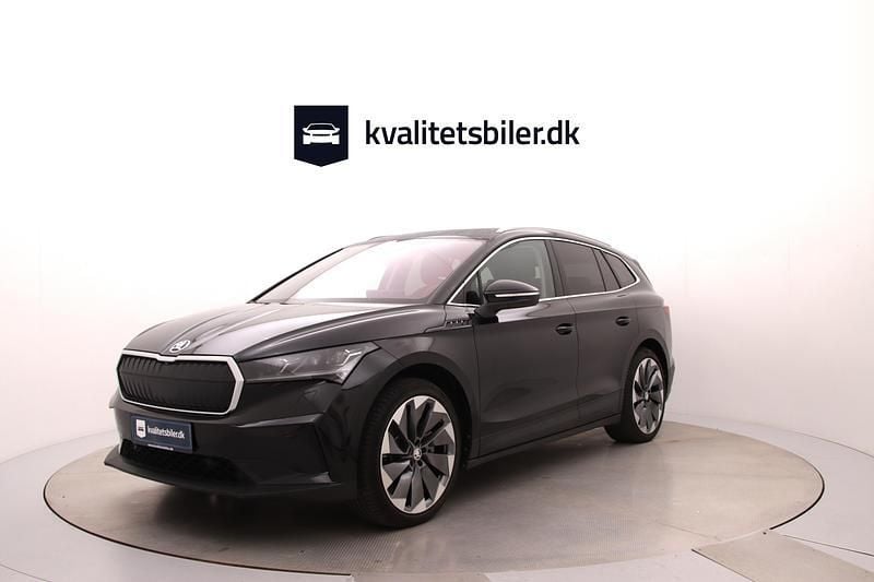 Sortmetal Brugt 2021 Skoda Enyaq iV Suite SUV | 269.900 kr. (God pris) - Billede 1/4