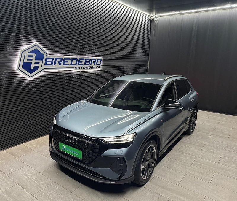 Perlemorshvid Brugt 2022 Audi Q4 e-tron S-Line SUV | 364.500 kr. - Billede 1/4