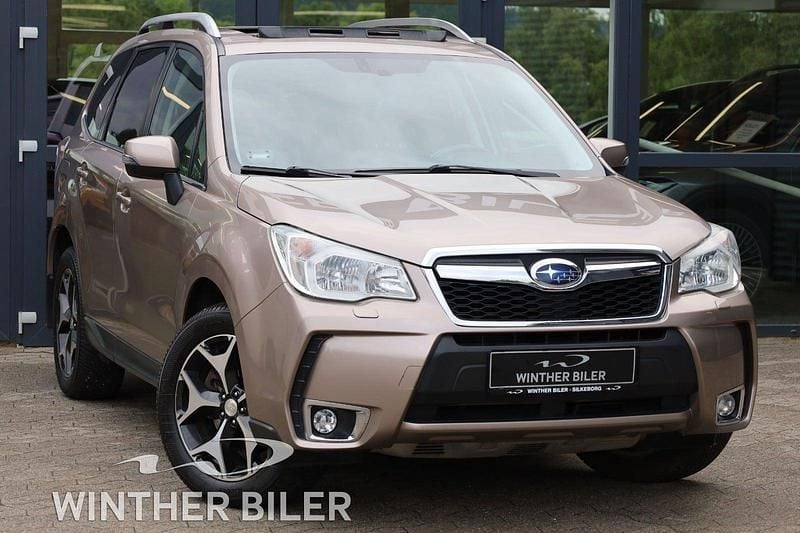 Champagnemetal Brugt 2015 Subaru Forester SUV | 194.900 kr. - Billede 1/4