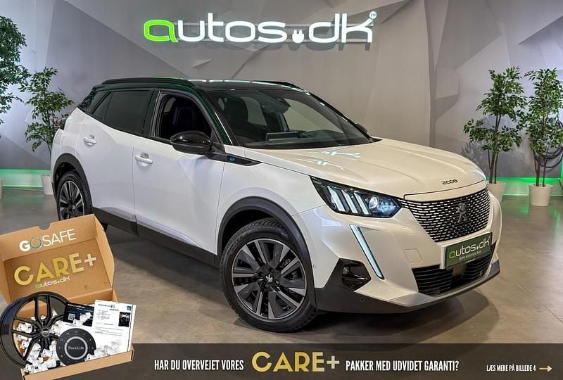 Hvidmetal Brugt 2023 Peugeot e-2008 Premium SUV | 169.000 kr. (Fair pris) - Billede 1/4