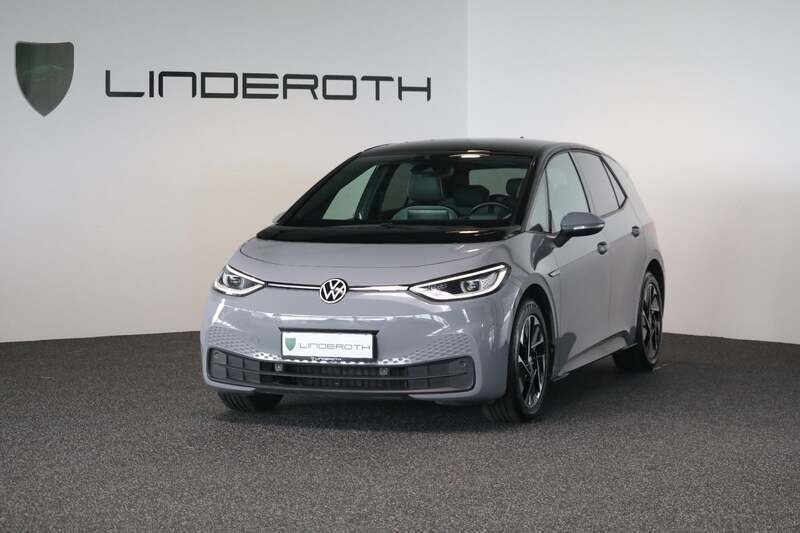 Grå Brugt 2021 VW ID.3 Pro Performance Hatchback | 185.000 kr. (Fair pris) - Billede 1/4