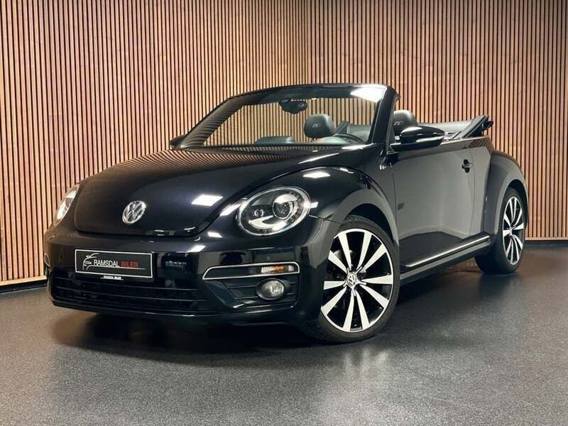 Sort Brugt 2013 VW Beetle R-line Cabriolet | 234.995 kr. - Billede 1/4