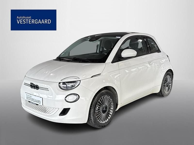 Sølv Brugt 2022 Fiat 500e Icon Hatchback | 128.900 kr. (God pris) - Billede 1/4