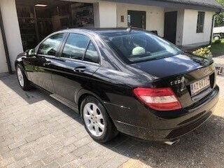 Brugt Mercedes C200 184 HK (135 kW) 2009 Sort