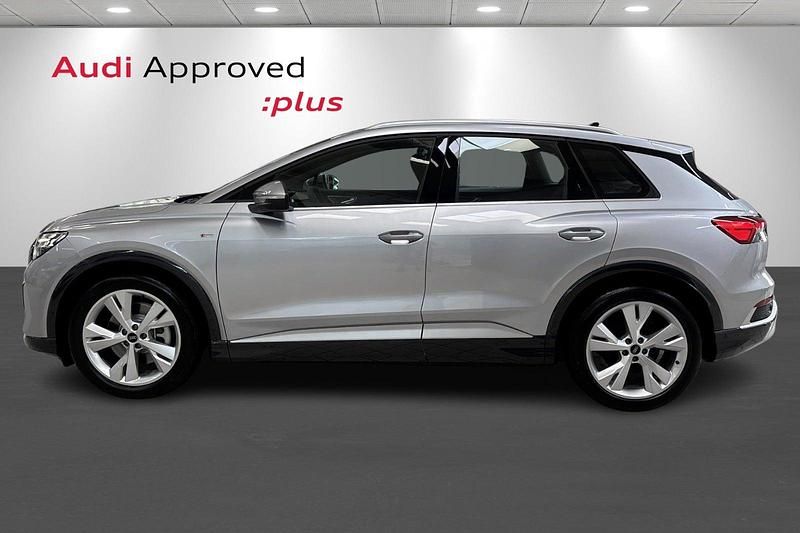 Brugt Audi Q4 e-tron S-Line 210 kW (286 HK) 2025 Sølvmetal SUV