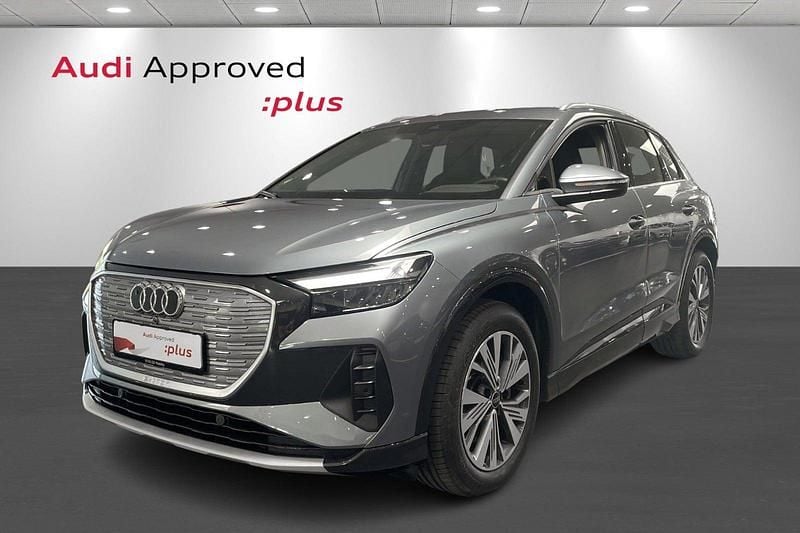 Blåmetal Brugt 2024 Audi Q4 e-tron Advanced SUV | 359.900 kr. (God pris) - Billede 1/4