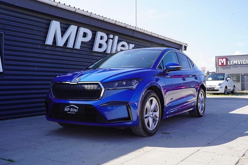 Blåmetal Brugt 2023 Skoda Enyaq iV SUV | 289.900 kr. (God pris) - Billede 1/4