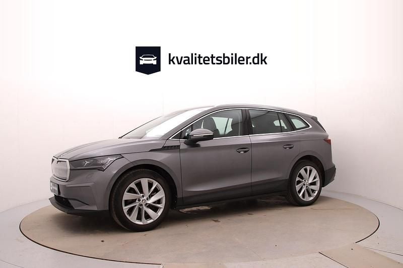 Brugt Skoda Enyaq iV Lounge 194 kW (265 HK) 2022 Gråmetal SUV