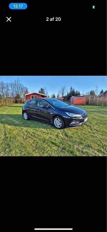 Sort Brugt 2016 Opel Astra Innovation Hatchback | 99.000 kr. (Fair pris) - Billede 1/4
