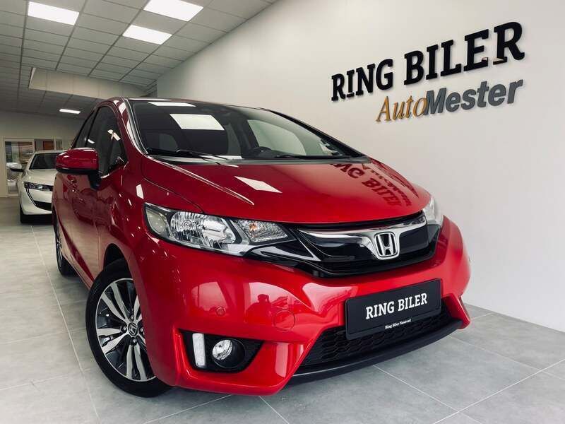 Rød Brugt 2017 Honda Jazz Elegance Hatchback | 114.800 kr. (Fair pris) - Billede 1/4