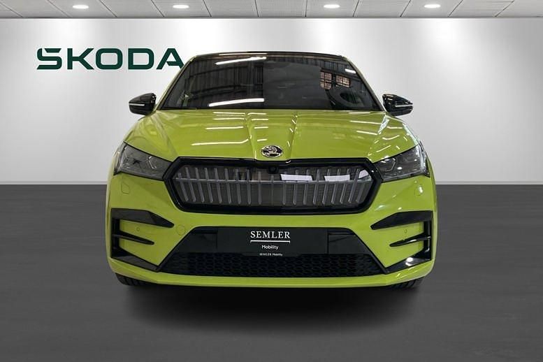 Brugt Skoda Enyaq iV RS 219 kW (299 HK) 2023 Grøn SUV