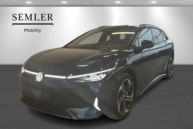 Blåmetal Brugt 2024 VW ID.7 GTX Stationcar | 449.900 kr. (Fair pris) - Billede 1/4