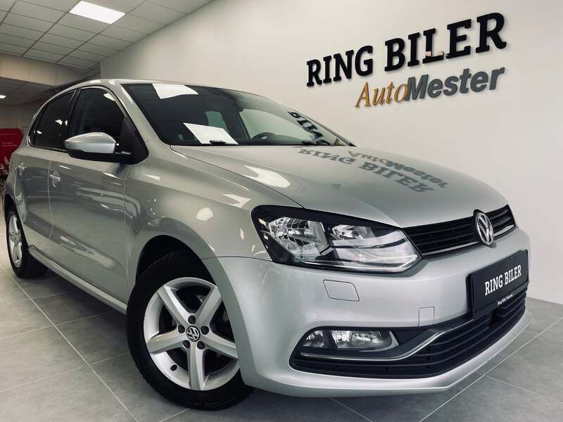 Sølvmetal Brugt 2015 VW Polo Comfortline Hatchback | 74.800 kr. (Fair pris) - Billede 1/4