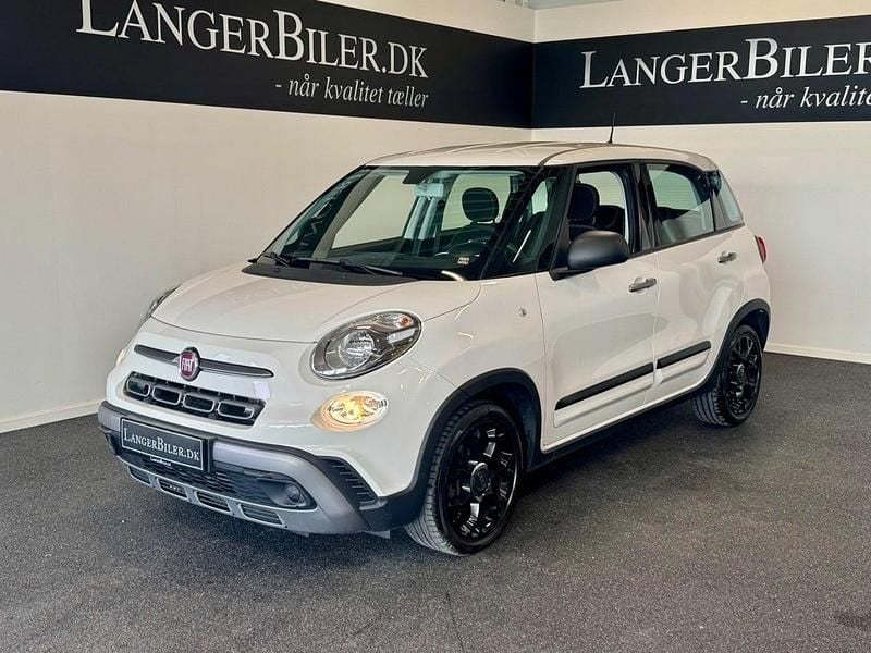 Hvid Brugt 2018 Fiat 500L Cross MPV | 49.500 kr. (Fair pris) - Billede 1/4