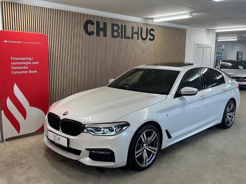 Perlemorshvid Brugt 2017 BMW 530 Sport Line Sedan | 359.500 kr. (God pris) - Billede 1/4