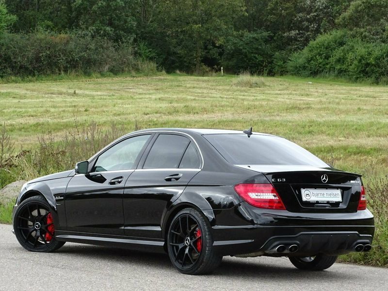 Solgt Mercedes C63 AMG 6,3 AMG Perf., brugt 2012, km 131