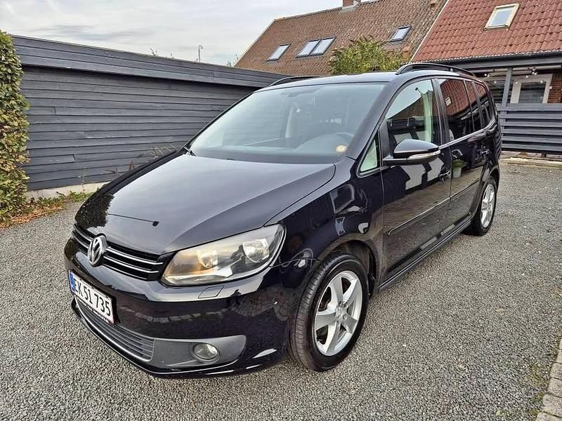 Sort Brugt 2013 VW Touran MPV | 62.000 kr. (Fair pris) - Billede 1/4