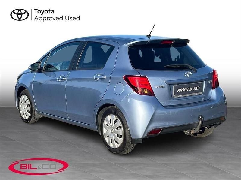 Brugt Toyota Yaris Style 100 HK (73 kW) 2016 Lysblåmetal Hatchback