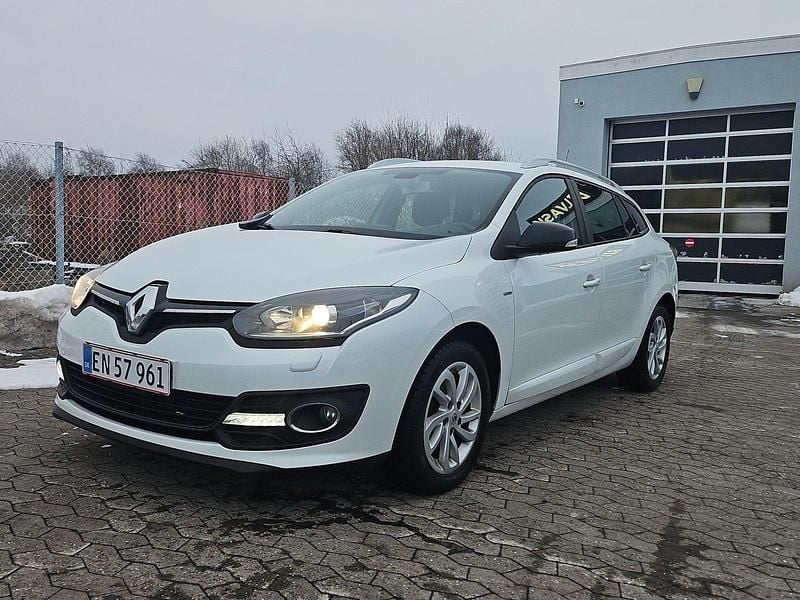 Brugt Renault Mégane III LIMITED 110 HK (80 kW) 2015 Hvidmetal Stationcar