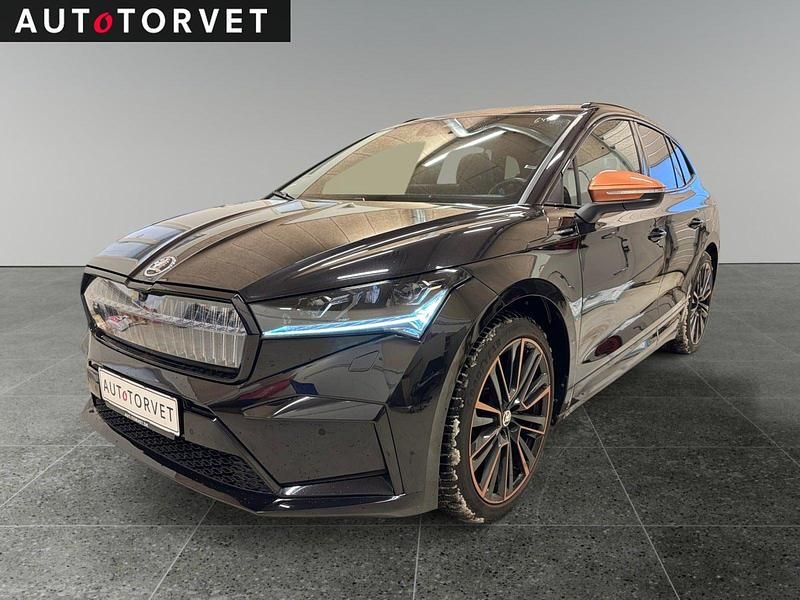 Sort Brugt 2022 Skoda Enyaq iV SUV | 219.800 kr. (Fair pris) - Billede 1/4
