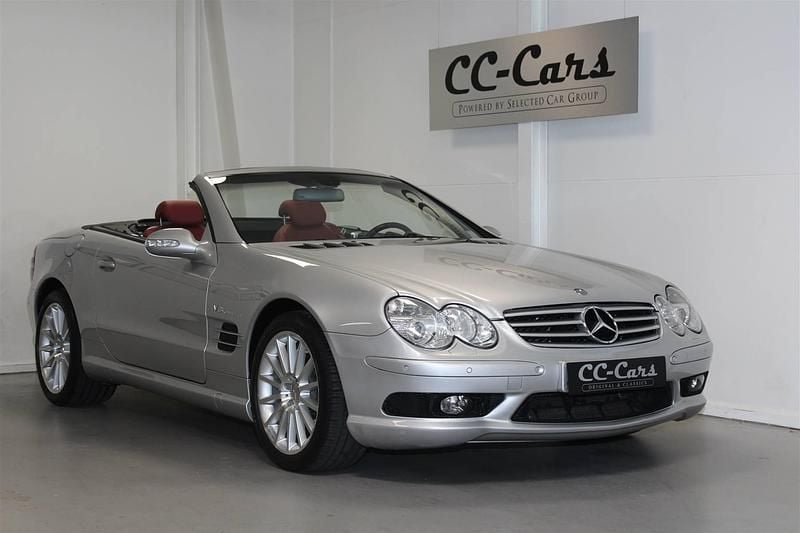 Brugt Mercedes SL55 AMG AMG 470 HK (345 kW) 2002 Sølv