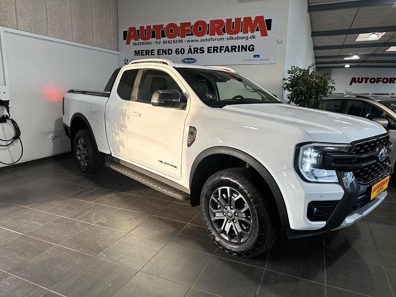 Hvid Brugt 2025 Ford Ranger Wildtrack Afhentning | 359.900 kr. - Billede 1/4