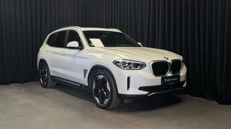 Mineralweiss Brugt 2021 BMW iX3 SUV | 344.900 kr. (Fair pris) - Billede 1/4