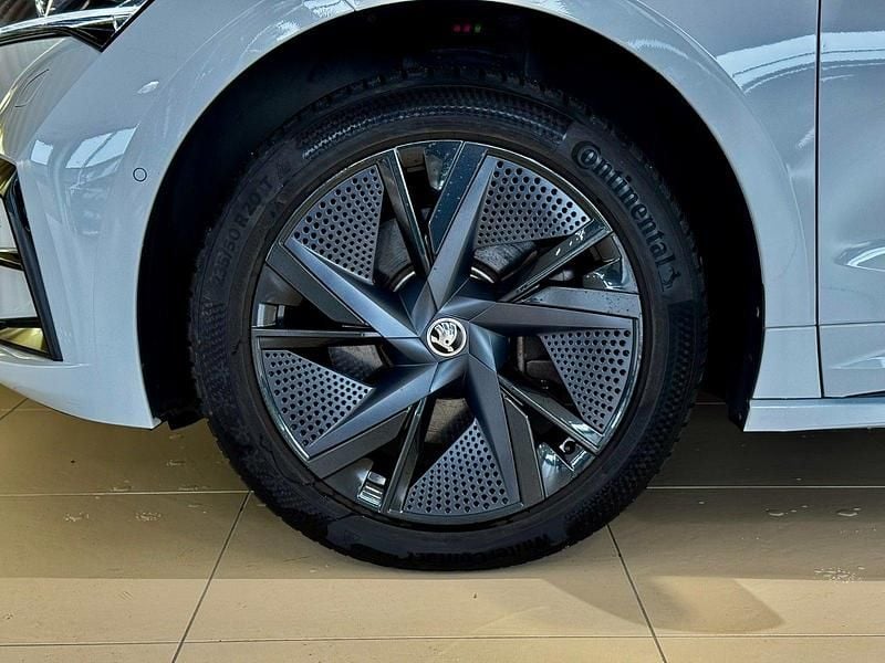 Brugt Skoda Enyaq iV RS 250 kW (340 HK) 2024 Hvidmetal SUV