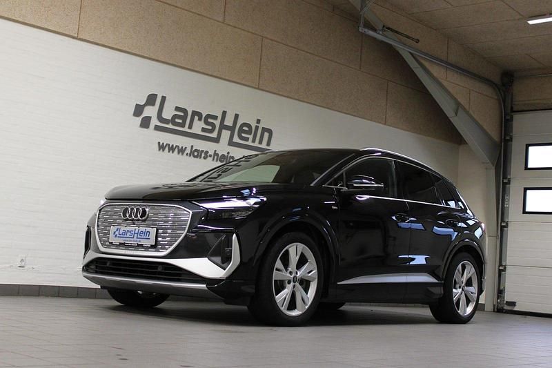 Sortmetal Brugt 2024 Audi Q4 e-tron S-Line SUV | 369.800 kr. (Fair pris) - Billede 1/4