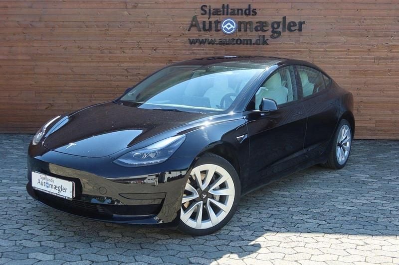 Sort Brugt 2023 Tesla Model 3 RWD Sedan | 230.000 kr. - Billede 1/4