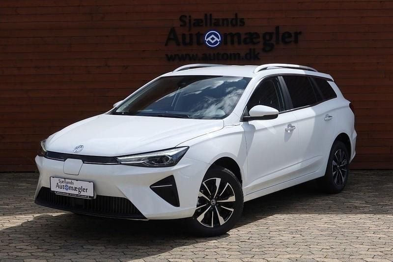 Hvid Ny 2025 MG MG5 EV Comfort Stationcar | 170.000 kr. - Billede 1/4