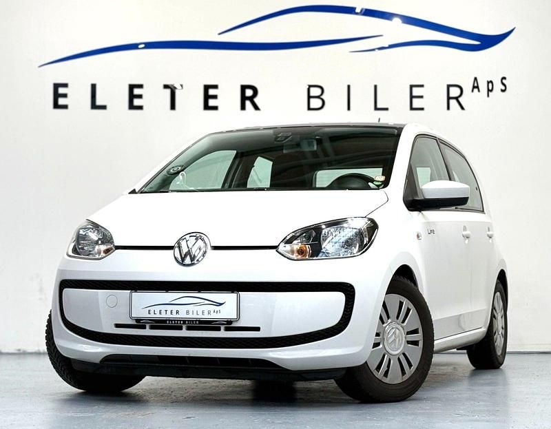 Hvid Brugt 2014 VW up! Life Hatchback | 54.900 kr. (Lidt for dyr) - Billede 1/4