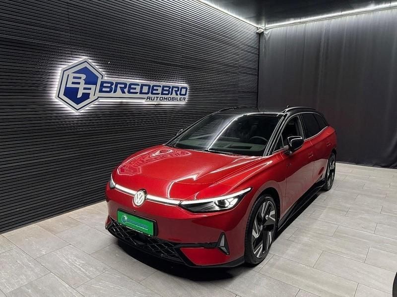 Sortmetal Brugt 2024 VW ID.7 GTX Hatchback | 479.500 kr. - Billede 1/4