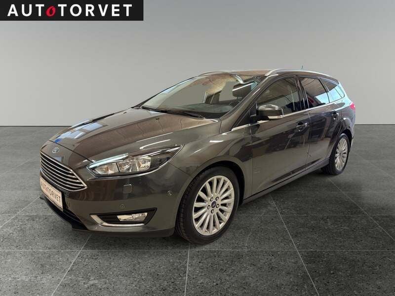 Gråmetal Brugt 2017 Ford Focus Titanium Stationcar | 67.700 kr. (God pris) - Billede 1/4
