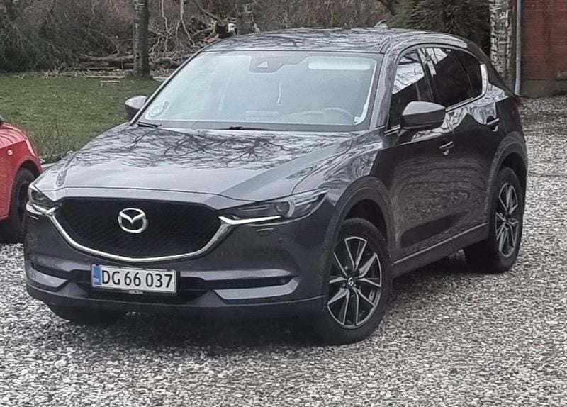 Grå Brugt 2018 Mazda CX-5 Optimum SUV | 144.890 kr. (Fair pris) - Billede 1/4