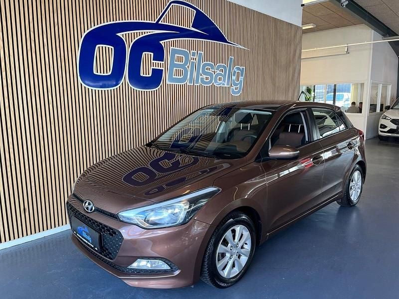 Brunmetal Brugt 2016 Hyundai i20 Active Hatchback | 61.900 kr. (God pris) - Billede 1/4