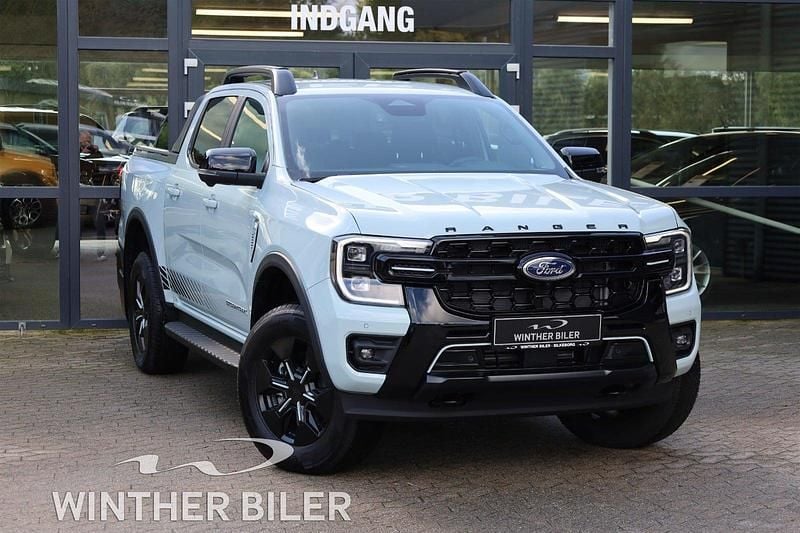 Lysblå Ny 2025 Ford Ranger Afhentning | 499.900 kr. - Billede 1/4