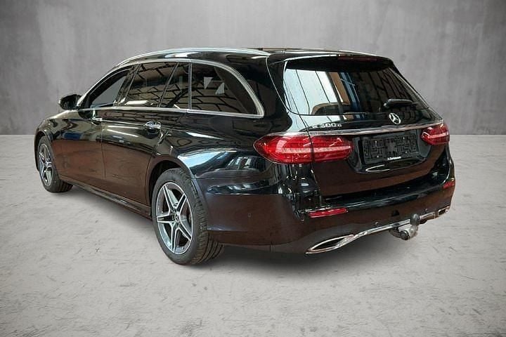 Sortmetal Brugt 2022 Mercedes E300 AMG line Stationcar | 419.900 kr. (Super pris) - Billede 1/4