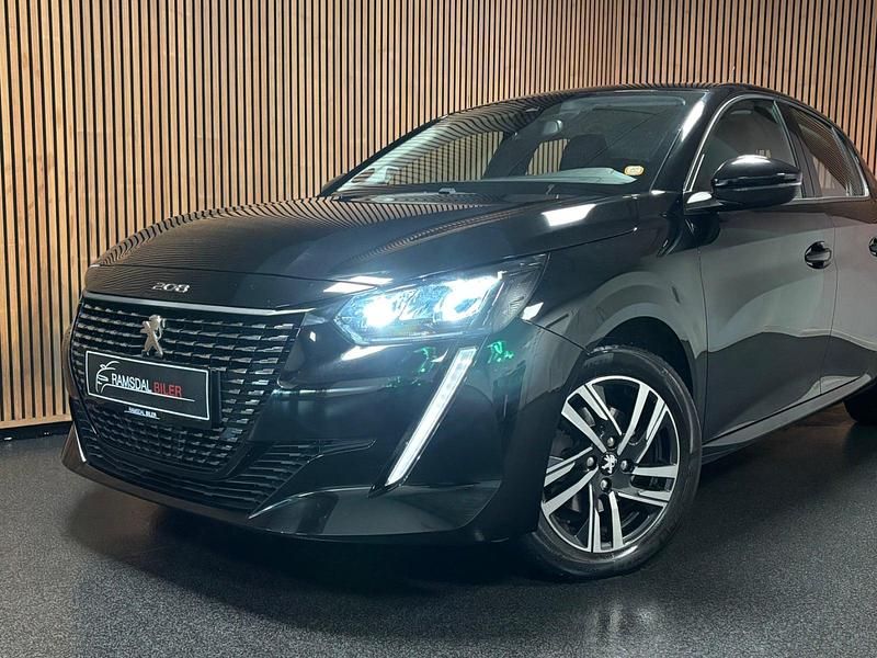 Brugt Peugeot 208 Active 100 HK (73 kW) 2015 Sort Hatchback