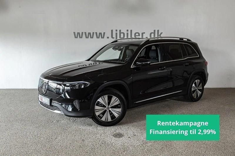 Sortmetal Brugt 2024 Mercedes EQB300 Progressive SUV | 359.800 kr. (Dyr) - Billede 1/4