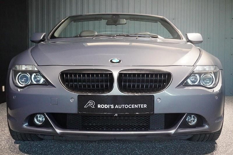Brugt BMW 645 Cabriolet 333 HK (244 kW) 2004 Gråmetal Cabriolet