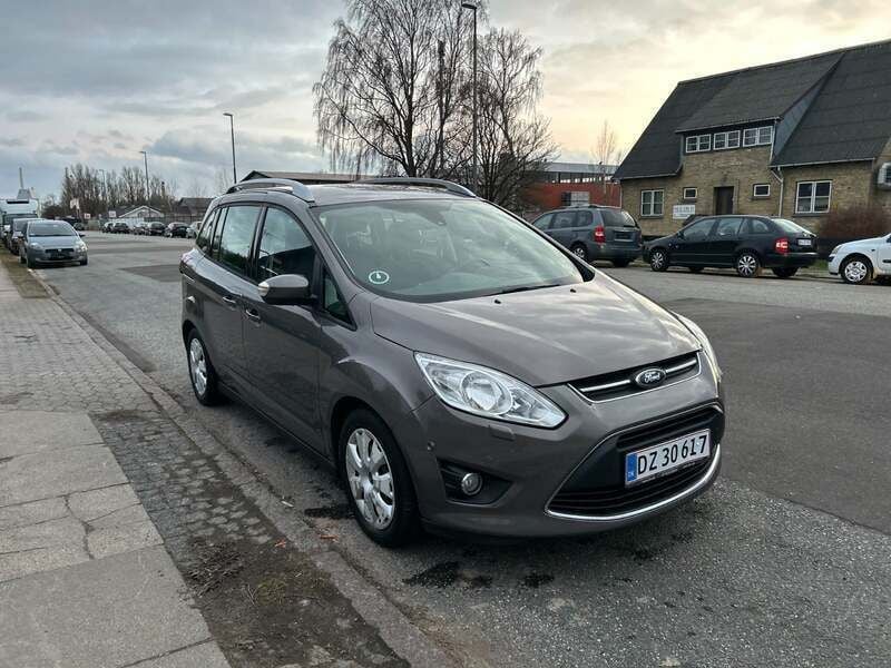Grå Brugt 2013 Ford Grand C-Max Titanium MPV | 59.800 kr. (Super pris) - Billede 1/4