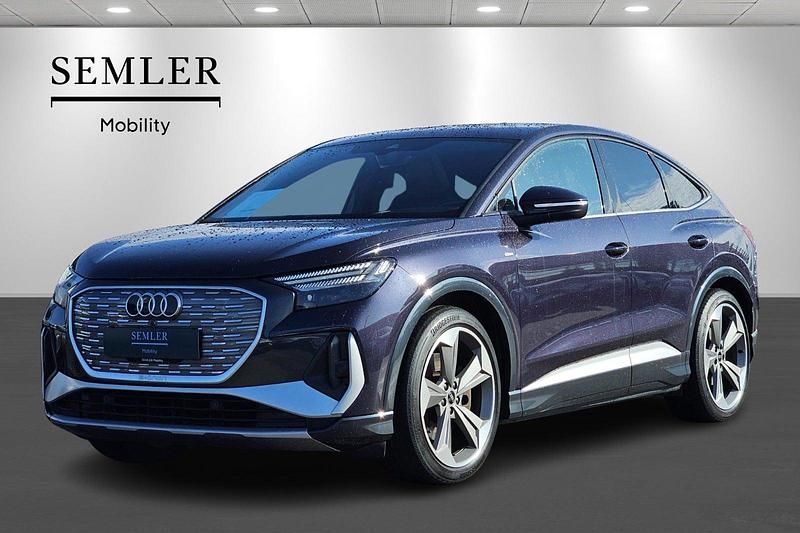 Lillametal Brugt 2021 Audi Q4 Sportback e-tron S-Line SUV | 259.900 kr. (Fair pris) - Billede 1/4