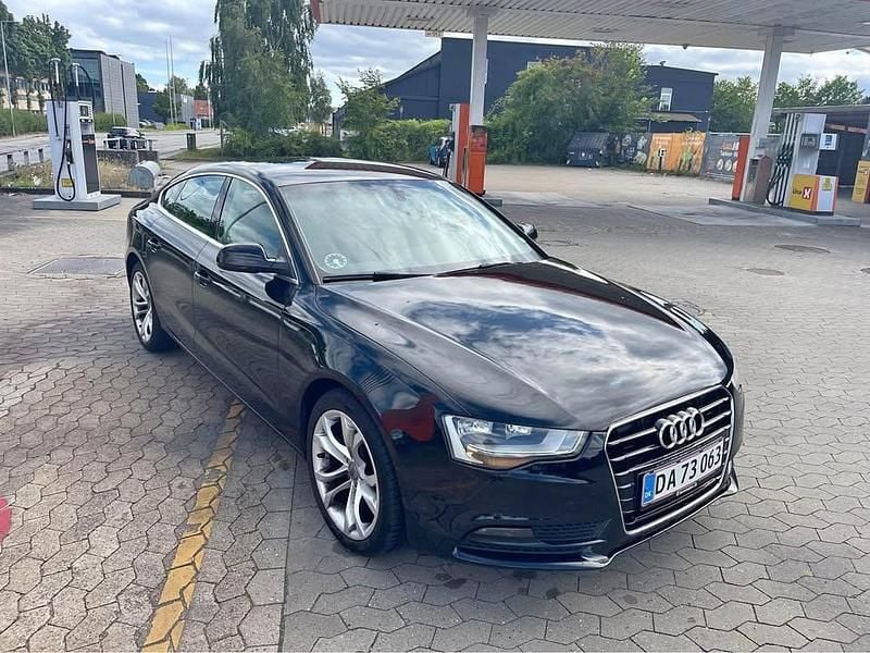 Sort Brugt 2014 Audi A5 Sportback Hatchback | 145.000 kr. - Billede 1/4