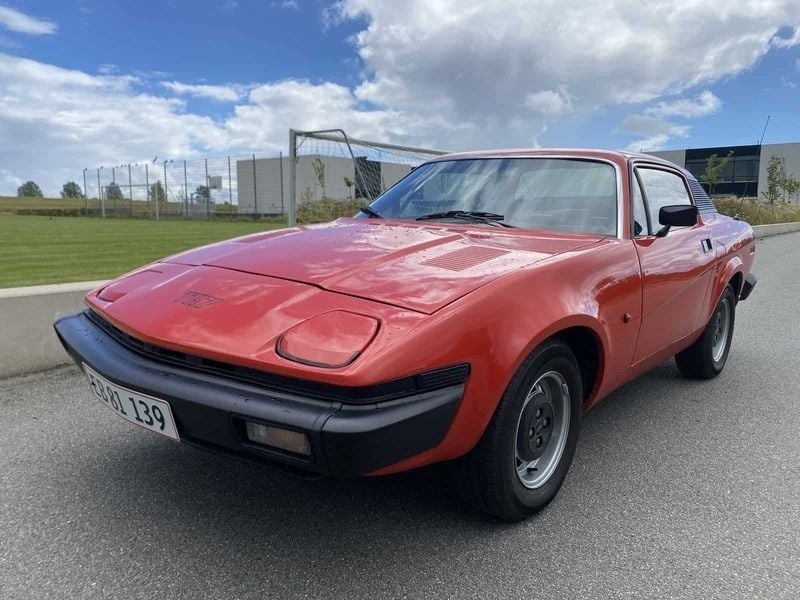 Rød Brugt 1978 Triumph TR7 Coupe | 74.900 kr. - Billede 1/4