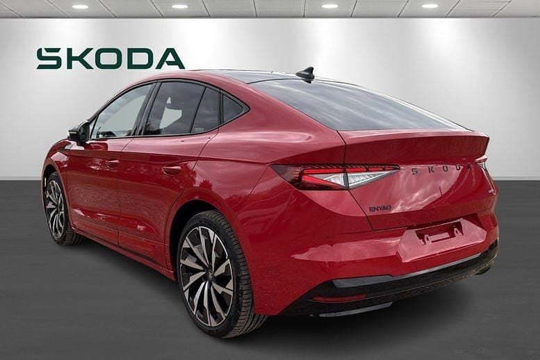 Brugt Skoda Enyaq iV SportLine 210 kW (286 HK) 2025 Rødmetal SUV