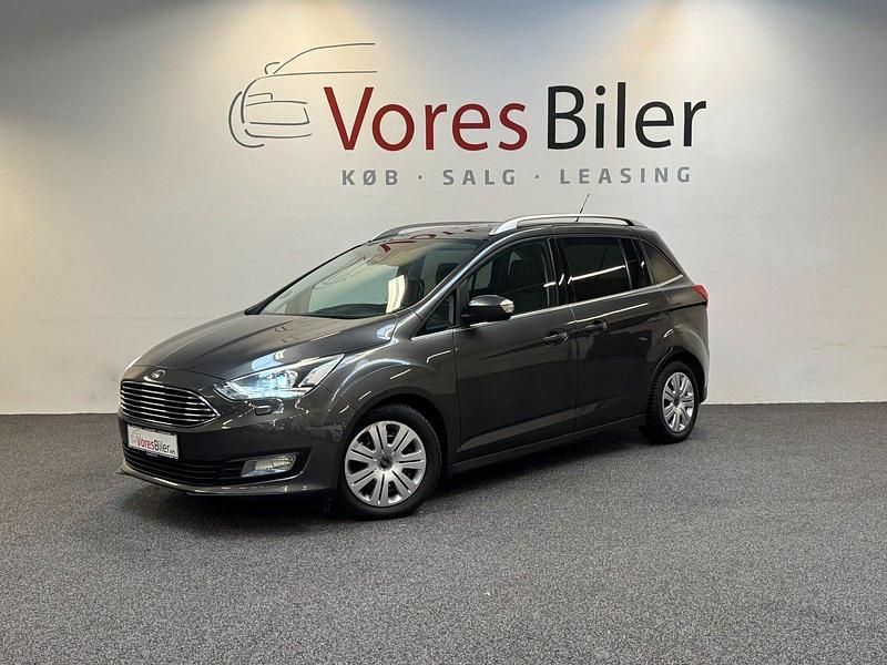 Brugt Ford Grand C-Max Titanium 182 HK (133 kW) 2015 Gråmetal MPV