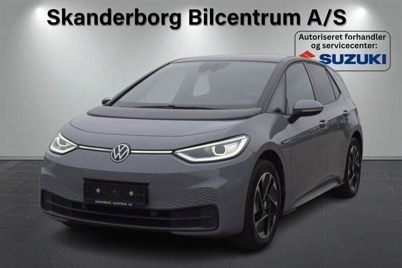 Grå/sort Brugt 2021 VW ID.3 Family Hatchback | 169.900 kr. (Fair pris) - Billede 1/4